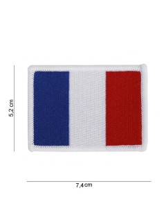 PATCH TISSU 101 INC DRAPEAU FRANCE (petit modèle)