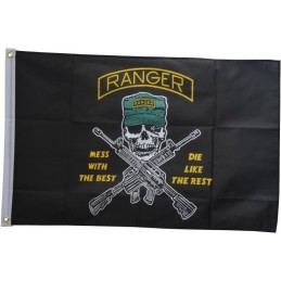 DRAPEAU FOSCO RANGER NOIR (1x1,5m)