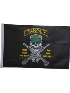 DRAPEAU FOSCO RANGER NOIR (1x1,5m)