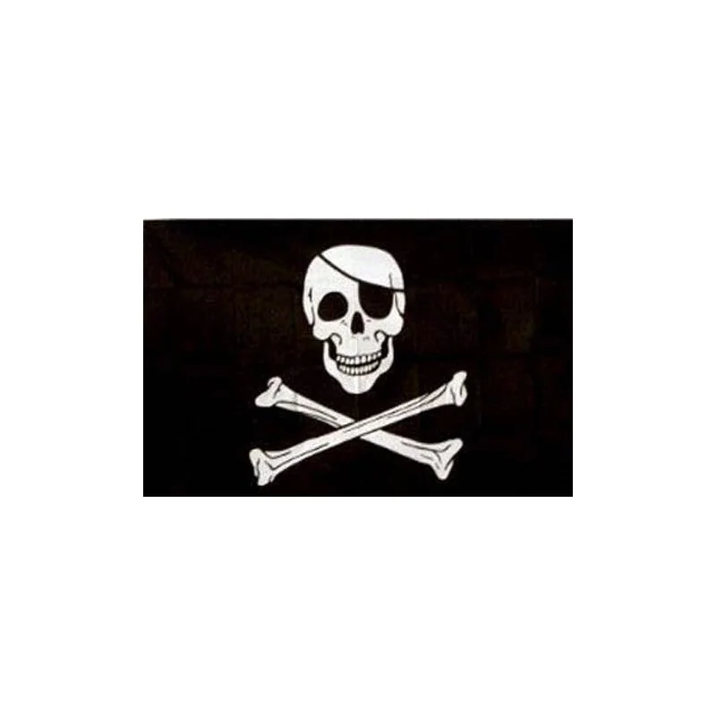 DRAPEAU FOSCO PIRATE JOLLY ROGERS (1x1,5m)