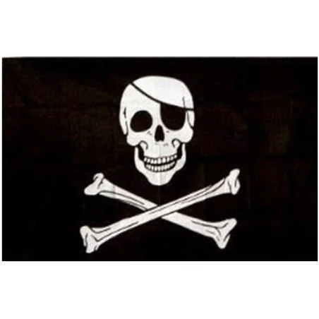 DRAPEAU FOSCO PIRATE JOLLY ROGERS (1x1,5m)