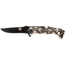 COUTEAU 101 INC SKULL NOIR + CLIP (016942)