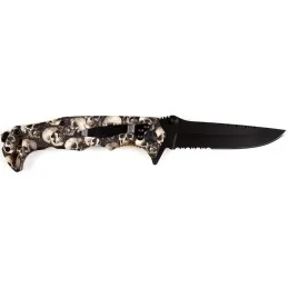 COUTEAU 101 INC SKULL NOIR + CLIP (016942)