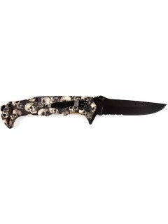 COUTEAU 101 INC SKULL NOIR + CLIP (016942)