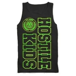 T-SHIRT HK ARMY VERTICAL TANK NOIR/GREEN