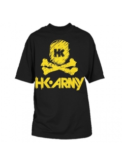 T-SHIRT HK ARMY SCRIBBLE NOIR