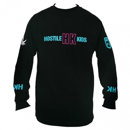 TSHIRT HK ALL OVER NEON BLACK