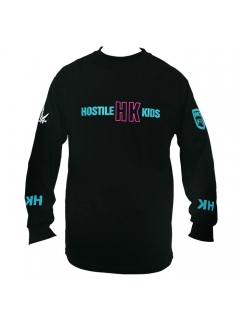 TSHIRT HK ALL OVER NEON BLACK