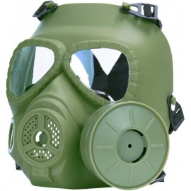 MASQUE À GAZ M04 FACTICE + VENTILATEUR VERT