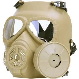 MASQUE À GAZ M04 FACTICE + VENTILATEUR SAND