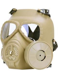 MASQUE À GAZ M04 FACTICE + VENTILATEUR SAND