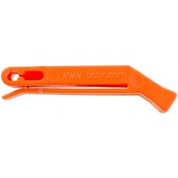 SIFFLET DE DÉTRESSE BCB ORANGE À CLIP (CK312)