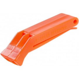 SIFFLET DE DÉTRESSE BCB ORANGE À CLIP (CK312)