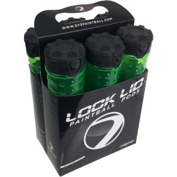 POT DYE LOCK LID 160 LIME (Pack de 6)