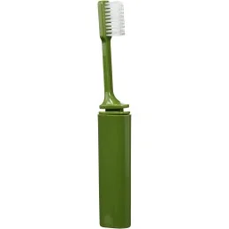 BROSSE À DENTS DE VOYAGE PLIABLE BCB KAKI