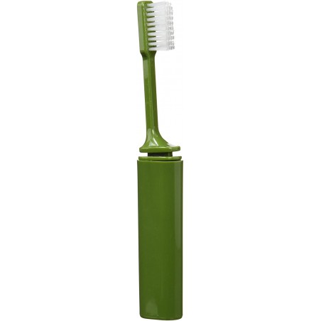 BROSSE À DENTS DE VOYAGE PLIABLE BCB KAKI