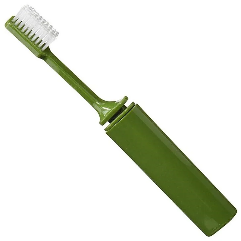 BROSSE À DENTS DE VOYAGE PLIABLE BCB KAKI