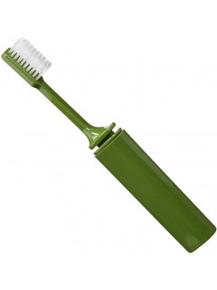 BROSSE À DENTS DE VOYAGE PLIABLE BCB KAKI