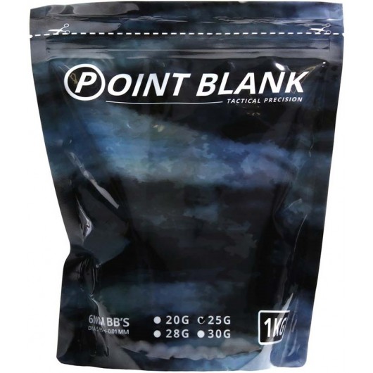 SAC DE BILLES POINT BLANK BIO 0.25g TAN (1kg)