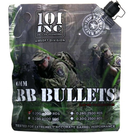 SACHET 4000 BILLES 101 INC BIO 0.20g GRIS