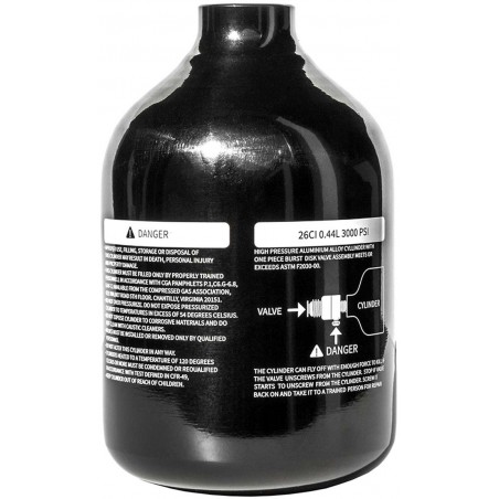 BOUTEILLE AIR ALU FIELD 0.4L 3000psi