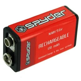 PILE RECHARGEABLE SPYDER 9.6V NiMH 170 mAh