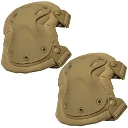 GENOUILLÈRES COQUE RIGIDE VALKEN V-TAC DESERT TAN