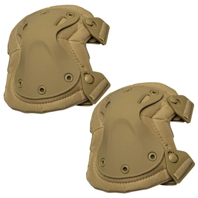 GENOUILLÈRES COQUE RIGIDE VALKEN V-TAC DESERT TAN