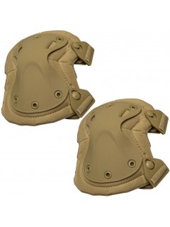 GENOUILLÈRES COQUE RIGIDE VALKEN V-TAC DESERT TAN