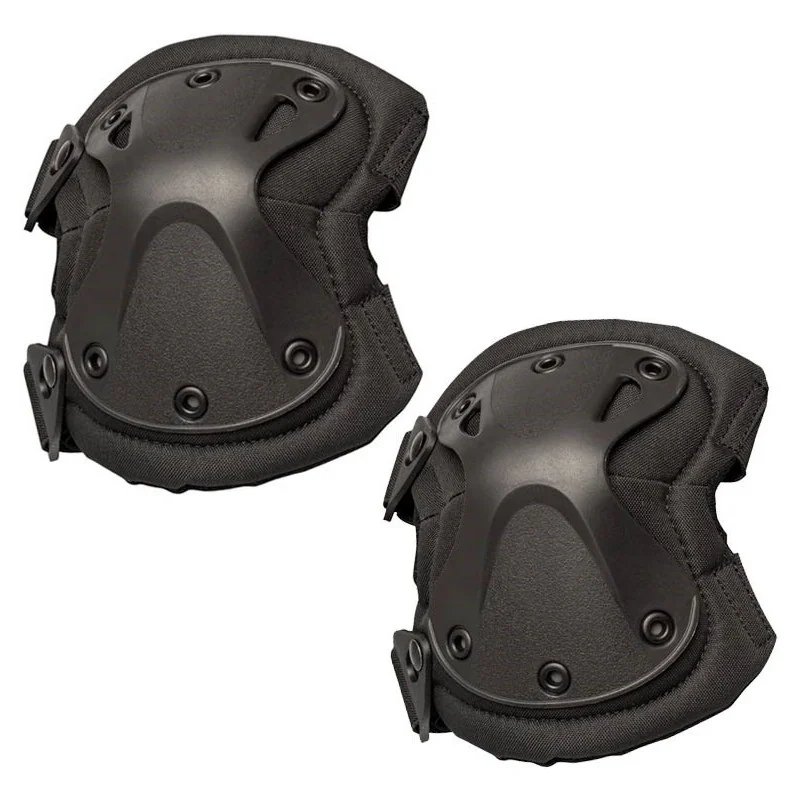 GENOUILLÈRES COQUE RIGIDE VALKEN V-TAC BLACK