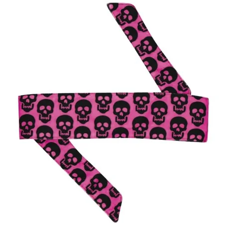 HEADBAND HK ARMY CLASSIC SERIES MINI SKULLS PINK