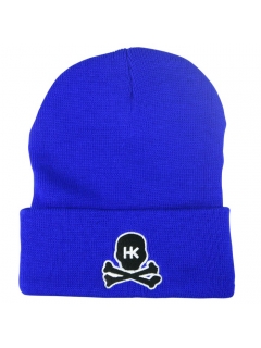 BONNET HK ARMY SKULL BLEU FONCE/NOIR