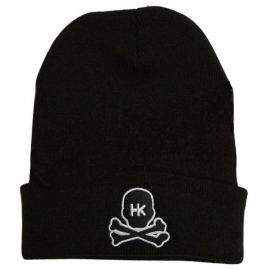 BONNET HK ARMY SKULL NOIR/BLANC