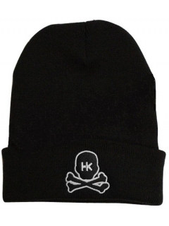 BONNET HK ARMY SKULL NOIR/BLANC