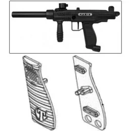 GRIPS DE POIGNÉE TIPPMANN FT-12 NOIR