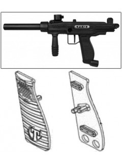 GRIPS DE POIGNÉE TIPPMANN FT-12 NOIR