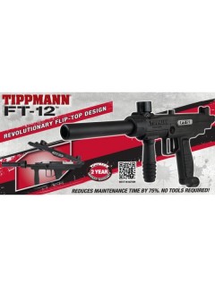 LANCEUR TIPPMANN FT-12 NOIR (poignée noire)