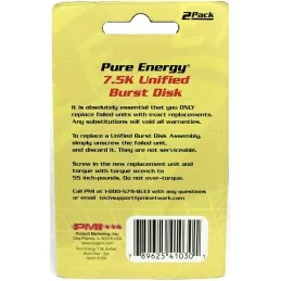 RUPTURE DISK PURE ENERGY 7.5K (Lot de 2)