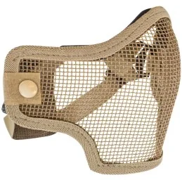 BAS DE MASQUE VALKEN TACTICAL 2G WIRE MESH TAN