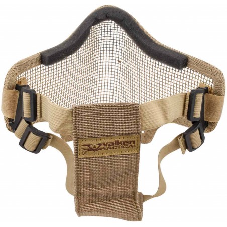 BAS DE MASQUE VALKEN TACTICAL 2G WIRE MESH TAN