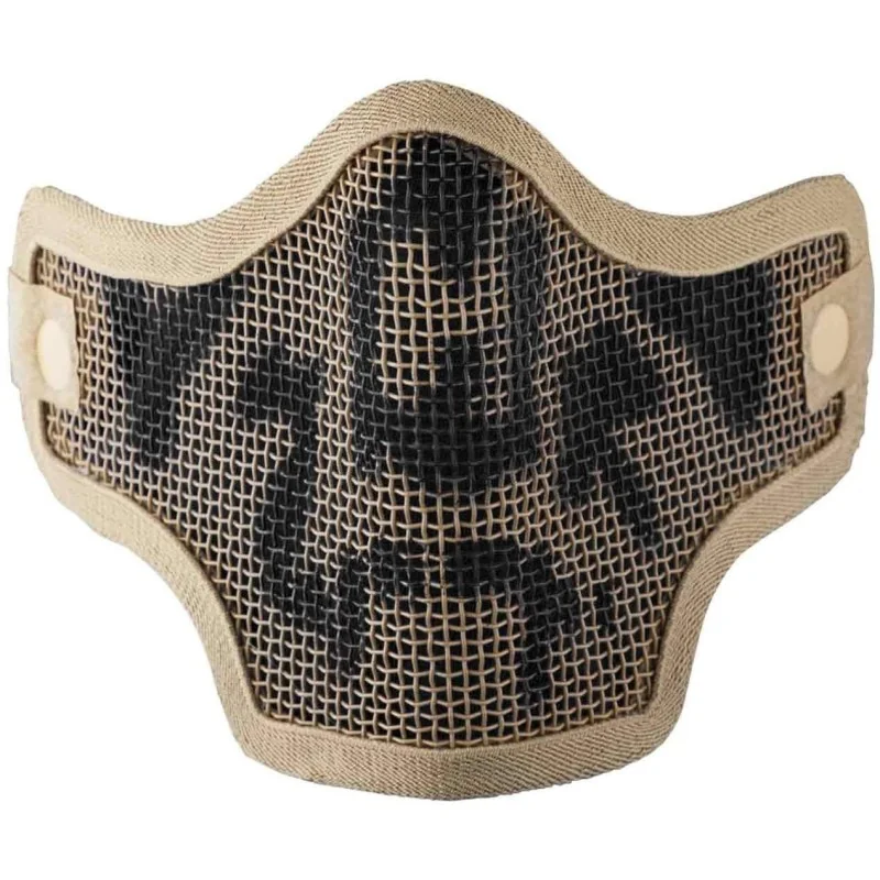 BAS DE MASQUE VALKEN TACTICAL 2G WIRE MESH SKULL TAN