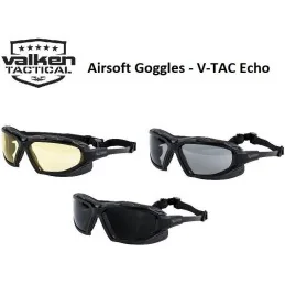 LUNETTES DE PROTECTION VALKEN V-TAC ECHO SIMPLE GRISE