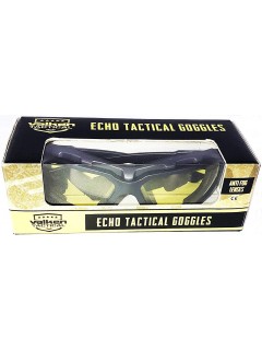 LUNETTES DE PROTECTION VALKEN V-TAC ECHO SIMPLE JAUNE