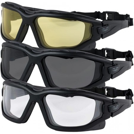 LUNETTES DE PROTECTION VALKEN V-TAC ZULU THERMAL JAUNE (Regular Fit)