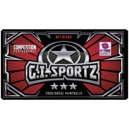 BILLES G.I. SPORTZ 3 ÉTOILES COMPETITION 0.68 (Carton 2000)