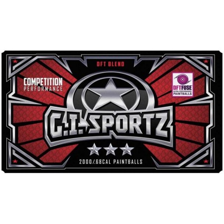 BILLES G.I. SPORTZ 3 ÉTOILES COMPETITION 0.68 (Carton 2000)