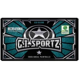 BILLES G.I. SPORTZ 1 ÉTOILE RECREATIONAL 0.68 (Carton 2000)