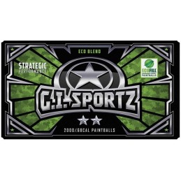 BILLES G.I. SPORTZ 2 ÉTOILES STRATEGIC 0.68 (Carton 2000)