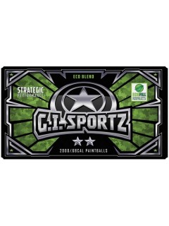 BILLES G.I. SPORTZ 2 ÉTOILES STRATEGIC 0.68 (Carton 2000)