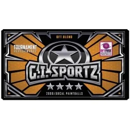 BILLES G.I. SPORTZ 4 ÉTOILES TOURNAMENT 0.68 (Carton 2000)